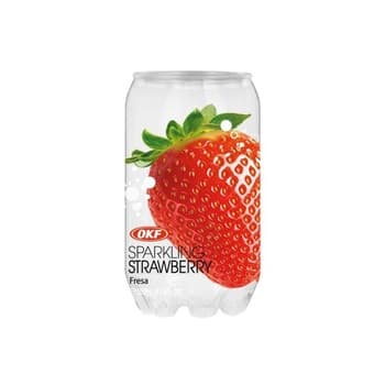 Okf Fresh Sparkling Straw Berry 350ml