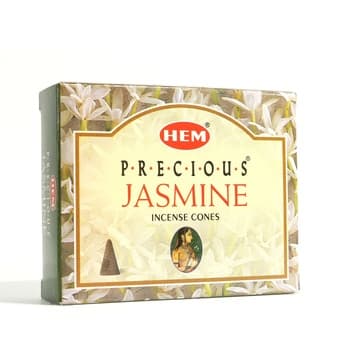 Hem Precious Jasmine Incense Cones 10s