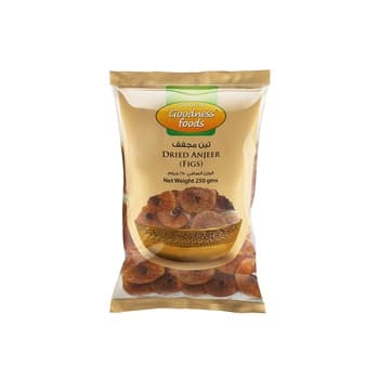 Goodness Food Dried Anjeer (Figs) 250g