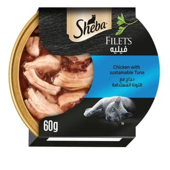 Sheba Filets Chicken & Tuna 60g