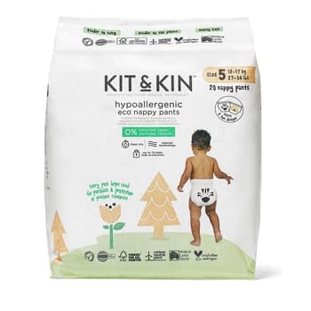 Kit & Kin Eco Pull Up Diapers S5 20s