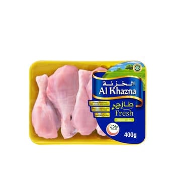 Al Khazna Skin Less Chicken Drumstick - 400g