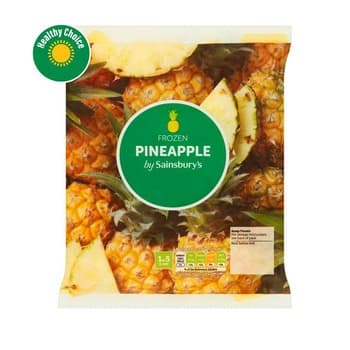 Sainsburys Frozen Pineapple 450g