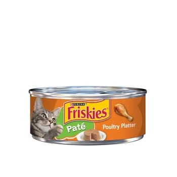 Purina Friskies Cat Food Pate Poultry Platter 156g