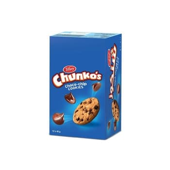 Tiffany Chunkos Chocochip Cookie 10X40g