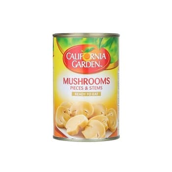California Garden Mushroom Pieces and Stems