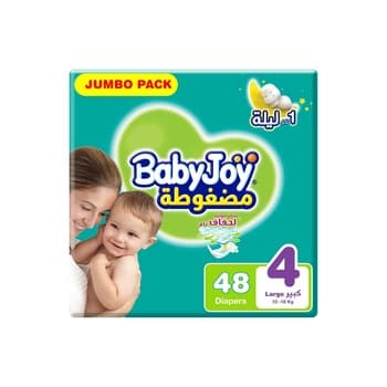 Babyjoy Diaper Jumbo Large 48pcs