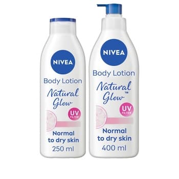 Nivea Body Lotion Even Tone Natural Fairness Complex and Vitamin C All Skin Types 400ml + 250ml