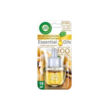 Airwick Vanilla and Soft Cashmere Air Freshener Essential Oil 19ml