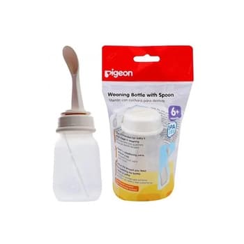 Pigeon Weaning Bottle With Spoon