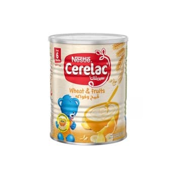 Nestle Cerelac Wheat & Fruits 400g