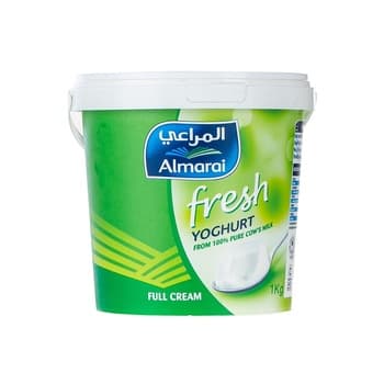 المراعي زبادي طازج كامل القشدة 1kg