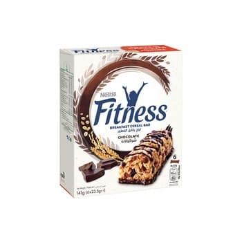 Nestle Fitness Chocolate Cereal Bar 6x23.5g