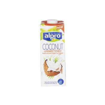 Alpro Coconut Drink Unsweetened 1L