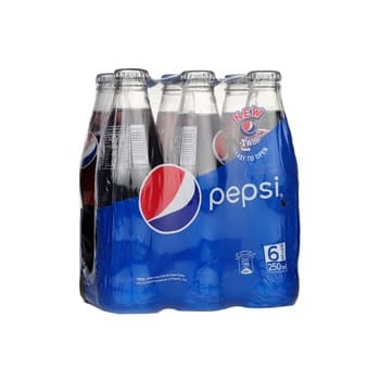 بيبسي كولا زجاجة ٦ x ٢٥٠ مللي