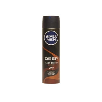 Nivea Men Deep Black Carbon 48h Anti Perpirant Deo Spray 150ml