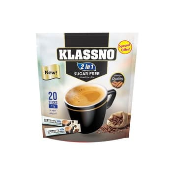 Klassno Coffee Mix 2In1 Sugar Free 20s