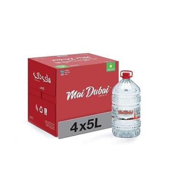 Mai Dubai Drinking Water 5 ltr Pack of 4