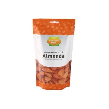 Goodness Food Almonds Roasted & Salted 200g