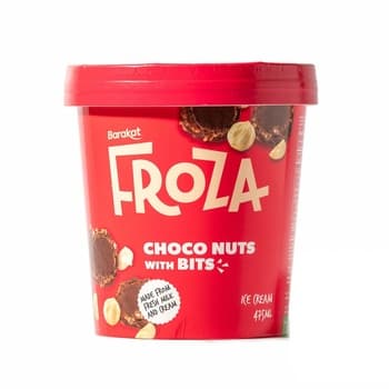 Barakat Froza Choco Nuts With Bits Ice Cream 475ml