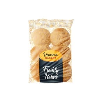 Vienna Bakery Pav White 6s