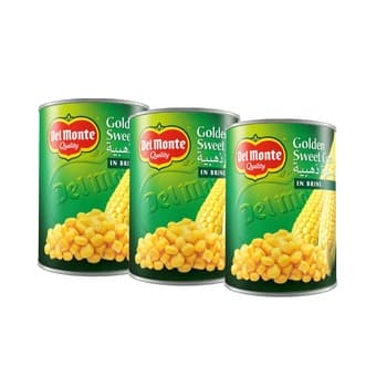 Del Monte Sweet Corn 410g Pack of 3