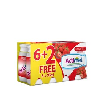 الصافي أكتيميل فراولة 93 ml 6+2 مجانا