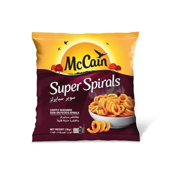Mccain Super Spiral Seasoned Fries 1.5kg