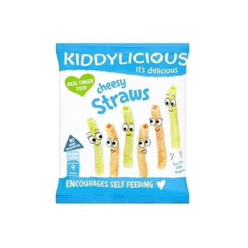 Kiddylicious Cheesy Straws 12g