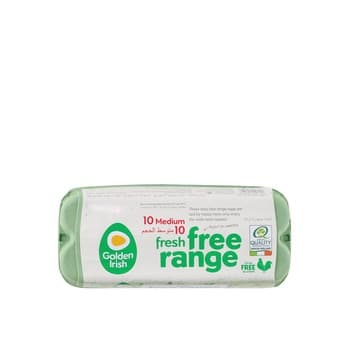 Golden Irish Fresh Free Range Brown Egg Medium 1 X 10pcs