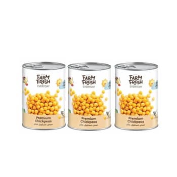 Farm Fresh Chickpeas 3X400g