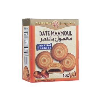 الكرامة معمول تمر كوكيز محشوة بالتمر 500g