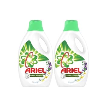 Ariel Clean and Fresh 2.8 ltr Pack of 2