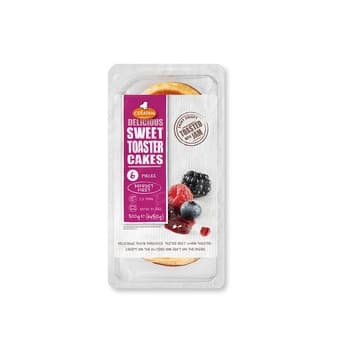 Crpn Dlcous Swet Toaster Cakes 300g