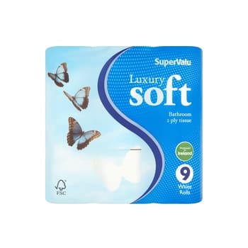 Supervalu Lux Bathroom Tissue 9 Roll