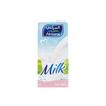 المراعي حليب UHT خالي الدسم 1l