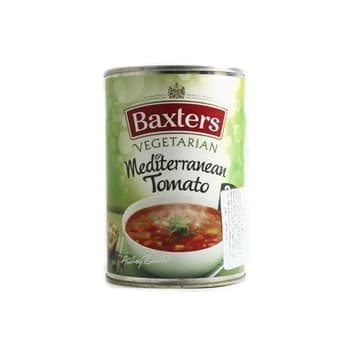 Baxters soup m editerranean tomato 400g