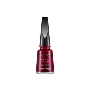 Flormar Quick Dry Nail Enamel QD22 Red Velvet 11ml