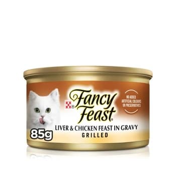 Fancy Feast Classic Liver and Chicken in Gravy Cat Food 85g