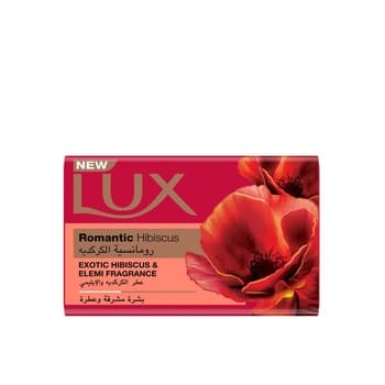 Lux Bar Soap For Fragrant Glowing Skin Romantic Hibiscus With Exotic Hibiscus And Elemi Fragrance 120g