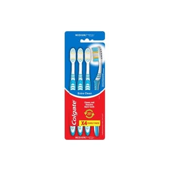 Colgate 360 Xtra Clean Medium Toothbrush Pack of 4