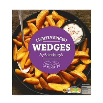 Sainsburys Lightly Spiced Wedges 900g