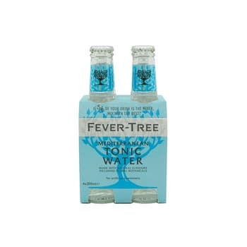 Fever Tree Mediterranean Tonic 200ml Pack of 4
