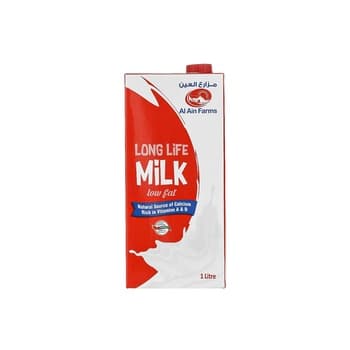 أل عين لونج لايف ميلك لو فات 1 Ltr