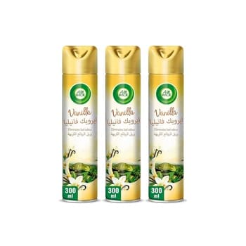 إير ويك معطر جو برائحة الفانيليا 300ml حزمة 3