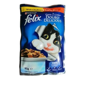 Felix Agail Doubly Delicious Meat 85g