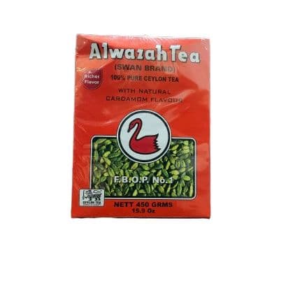 Alwazah Pure Ceylon Tea with Cardamom, 450g