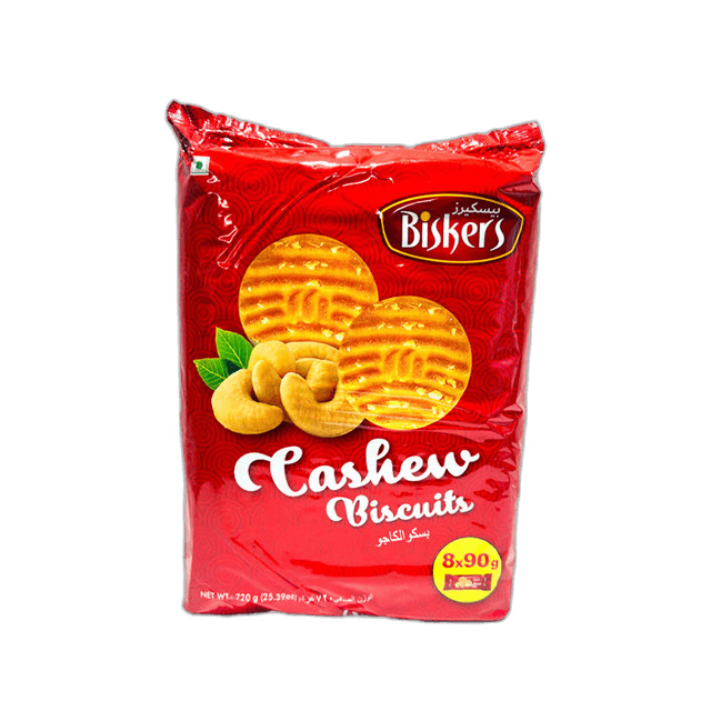 Biskers Cashew Biscuits 90 g