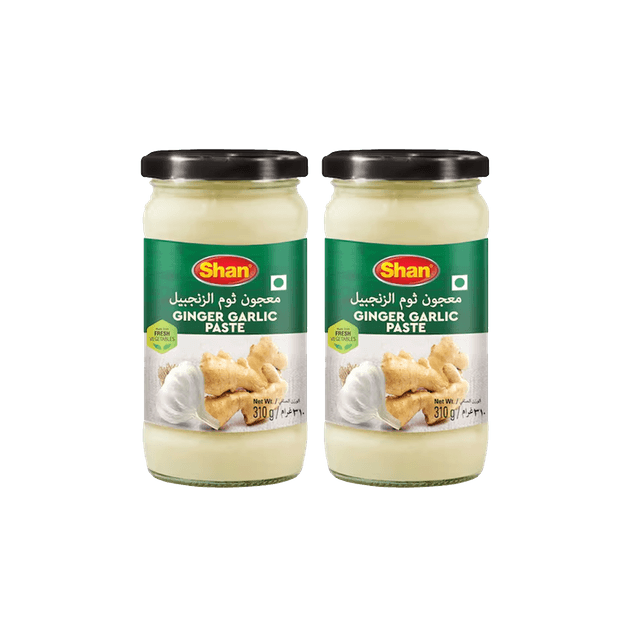 Shan Ginger Garlic Paste Assorted 2 x 310 g