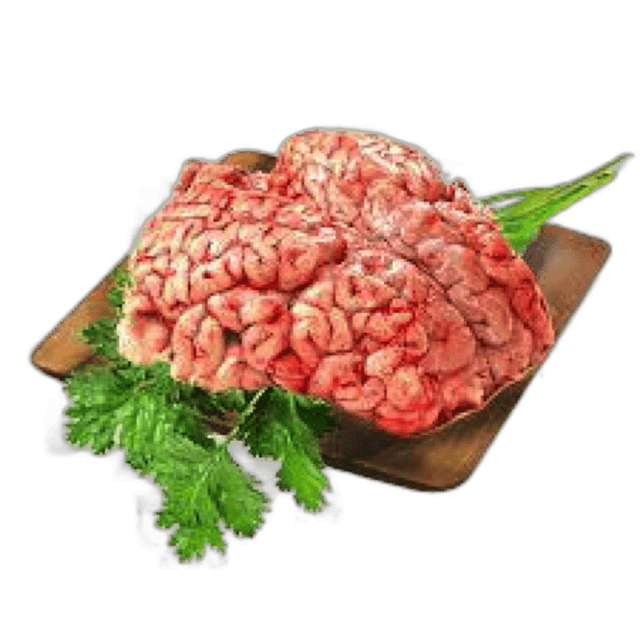 Beef Brain Pieces